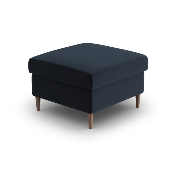 Temno moder žameten tabure Kyoto – Cosmopolitan Design-image-2