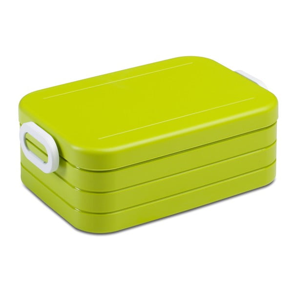 Limetno zelena škatla za kosilo Mepal Break Midi