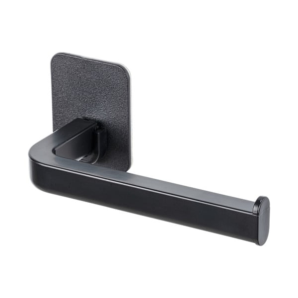 Črno plastično držalo za toaletni papir z namestitvijo brez vrtanja Parma – Allstar-image-4