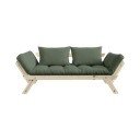 Raztegljiv kavč Karup Design Bebop Natural Clear/Olive Green