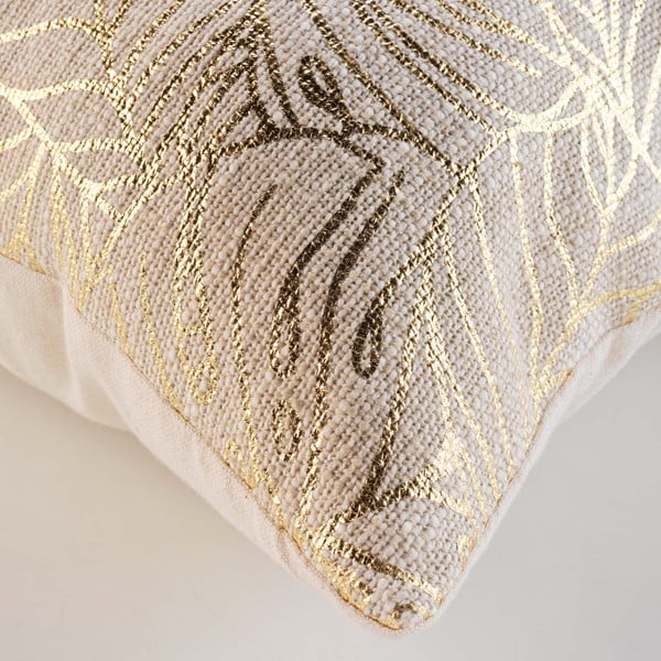 Okrasna blazina 40x40 cm Solea Or – douceur d'intérieur-image-1