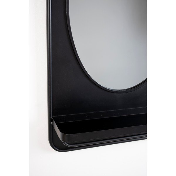 Stensko ogledalo s polico 50x80 cm Pascal – White Label-image-3