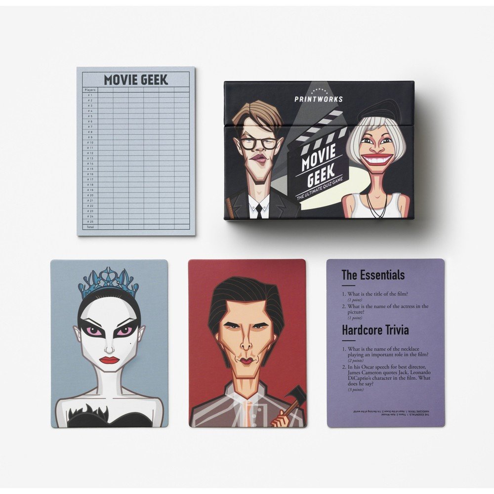Družabna igra Trivia game Movie geek