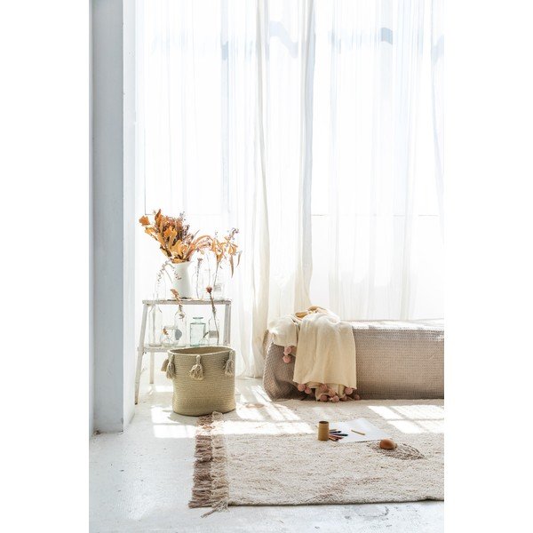 Kremno bela pralna ročno tkana bombažna otroška preproga 170x240 cm Pine Forest – Lorena Canals-image-3