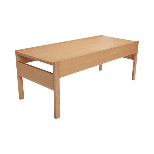 Mizica z mizno ploščo v hrastovem dekorju 50x120 cm Forma – Hübsch-image-2