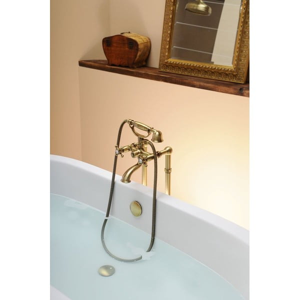 Stenska armatura za kad v bronasti barvi (2 izhoda) Antea – Sapho-image-3