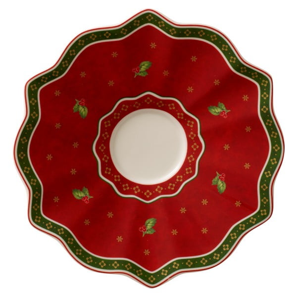 Porcelanast čajni krožniček z božičnim motivom ø 16,5 cm – Villeroy&Boch-image-2