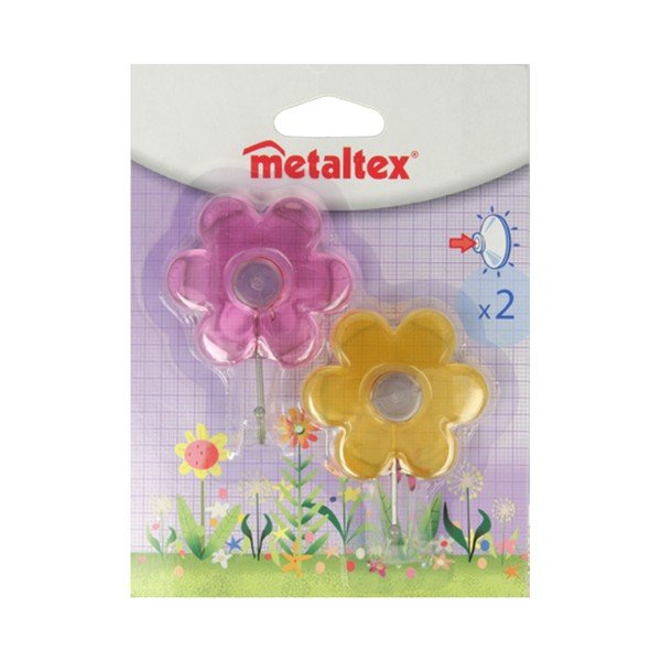 Komplet 2 kavljev s priseskom Metaltex Fiore-image-1