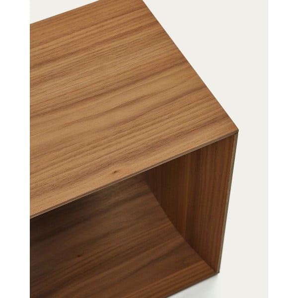 Sistem modularnih polic v orehovem dekorju 67x38 cm Litto – Kave Home-image-4