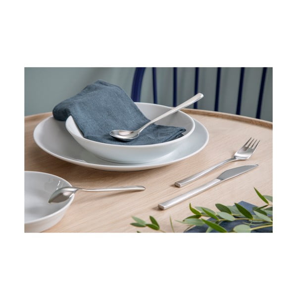 Pribor iz nerjavečega jekla v srebrni barvi 16 ks Fuga – Gense-image-1