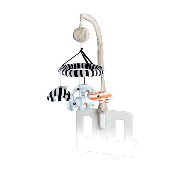 Glasbeni vrtiljak 3D Zoopreme, modri-image-1