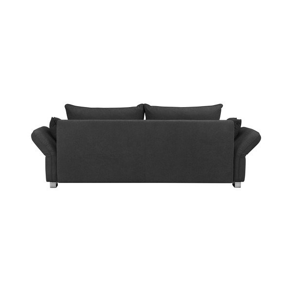 Temno siva raztegljiva sedežna garnitura s shranjevalnim prostorom Windsor & Co Sofas Casiopeia, 245 cm-image-3