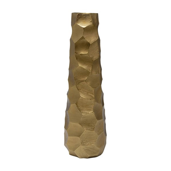 Vaza iz aluminija v zlati barvi Kare Design Aria, višina 60 cm