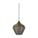 Kovinska viseča svetilka v bronasti barvi ø 27 cm Alvaro – Light & Living