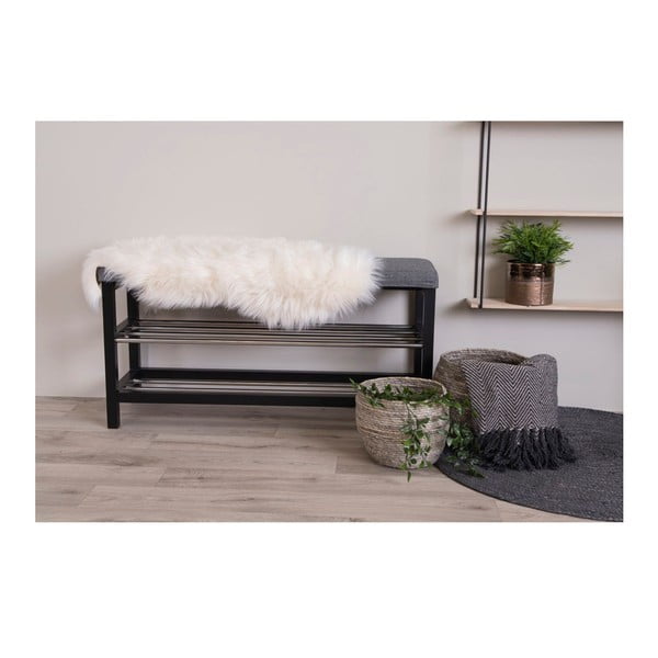 Kremno belo sintetično krzno 50x85 cm – House Nordic-image-1