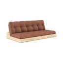 Opečnato oranžna raztegljiva sedežna garnitura 196 cm Base – Karup Design