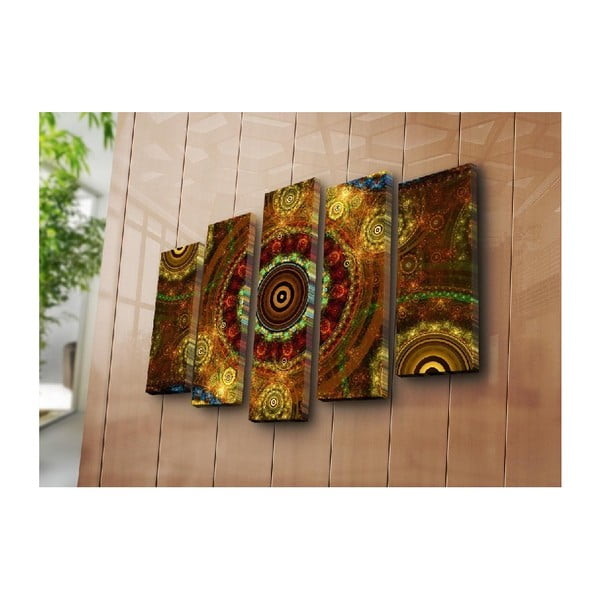 Večdelna slika Boho, 105 x 70 cm-image-2