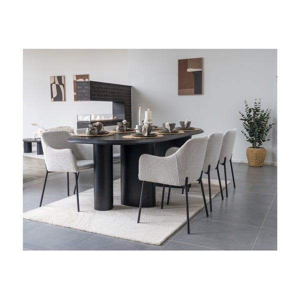 Sivi lončeni krožniki v kompletu 4 ks ø 27 cm Selma – House Nordic-image-2