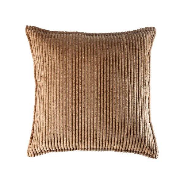 Rjava otroška blazina rebrasti žamet Block – Wigiwama