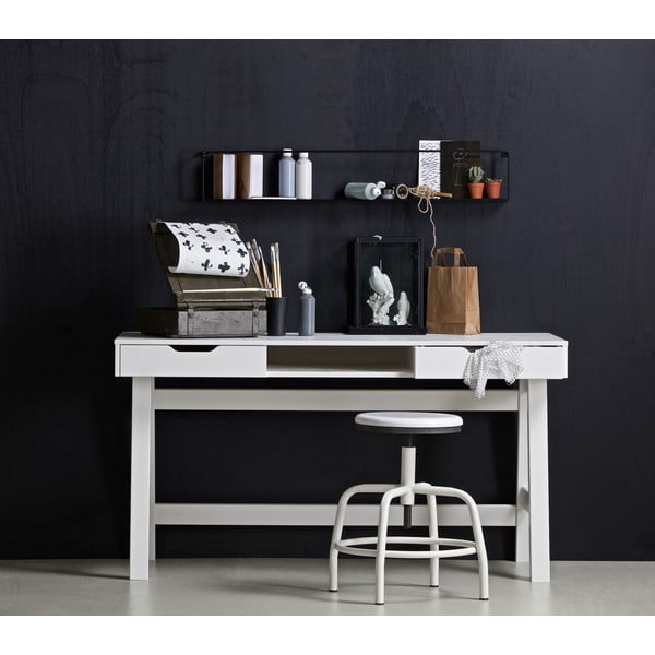 Bela pisalna miza WOOOD Nikki-image-1