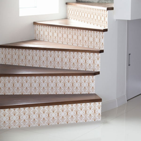 Komplet 2 nalepk Ambiance Stairs Gregers, 15 x 105 cm