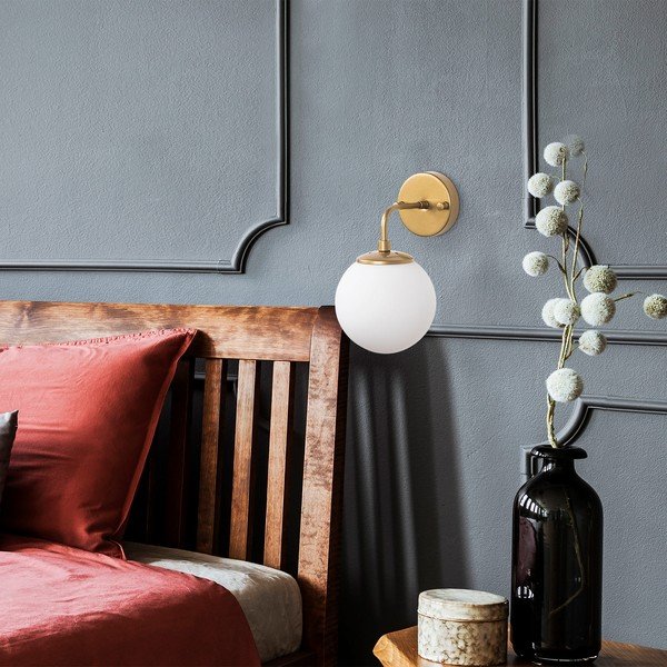 Stenska svetilka v zlati barvi Horn – Opviq lights-image-2