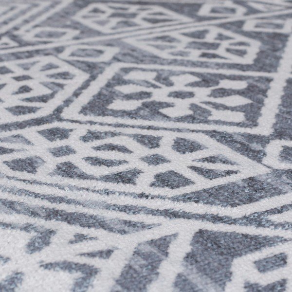 Siva pralna preproga 290x200 cm Cora - Flair Rugs-image-3
