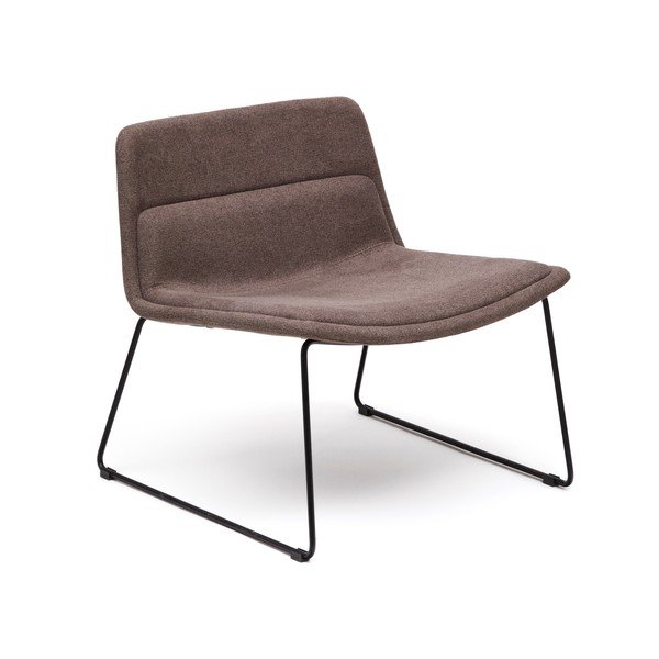 Rjav fotelj Zahara – Kave Home