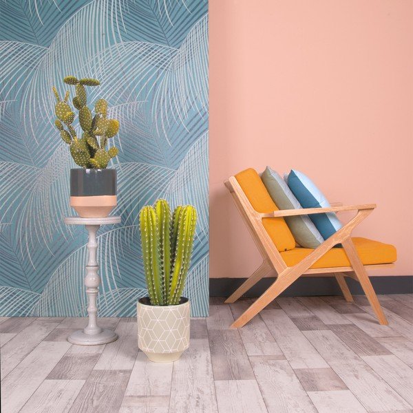 Vzglavnik PT LIVING Duo Blue, 45 x 45 cm-image-1