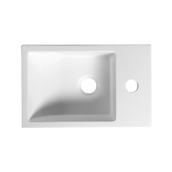 Majhen umivalnik iz litega marmorja Sapho Alabama, desna stran-image-2