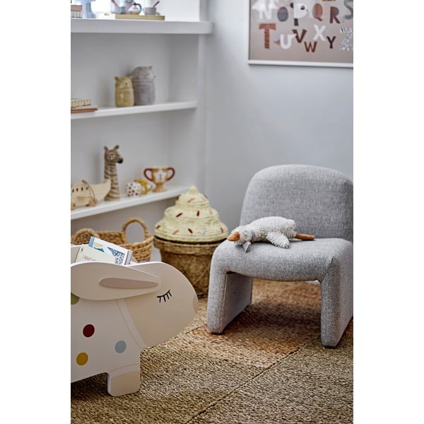 Sivo-bež otroški fotelj Neel – Bloomingville Mini-image-1