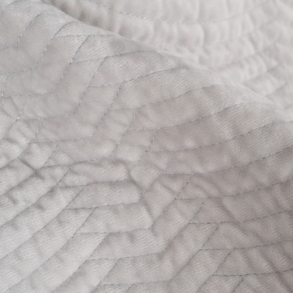 Kremno belo prešito pregrinjalo 230x260 cm – Ixia-image-2