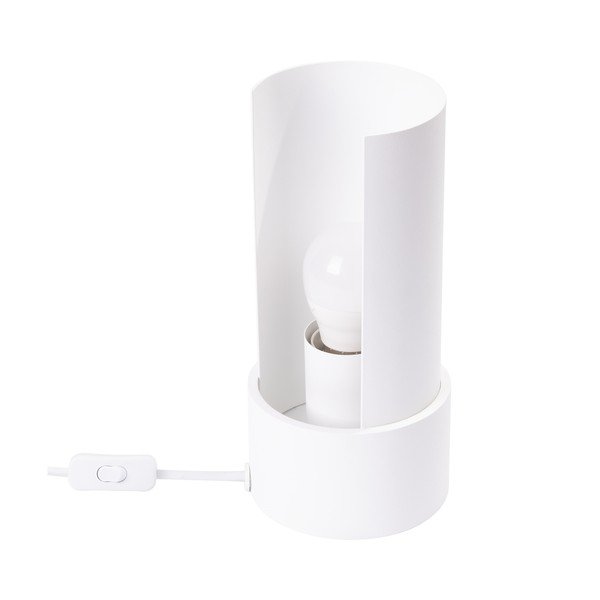 Bela namizna svetilka (višina 21 cm) Aurea – Sollux