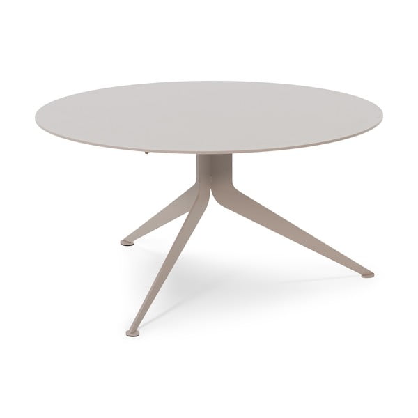 Siva/bež kovinska okrogla mizica ø 76 cm Daley – Spinder Design