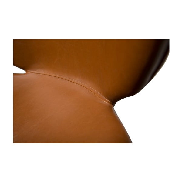 Rjav usnjen stol DAN-FORM Denmark Cloud-image-2