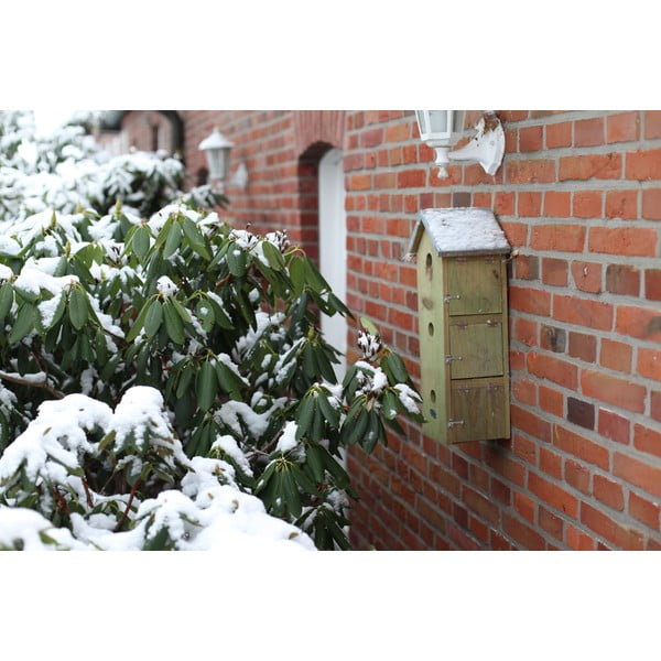 Lesena ptičja hišica Triple – Esschert Design-image-2