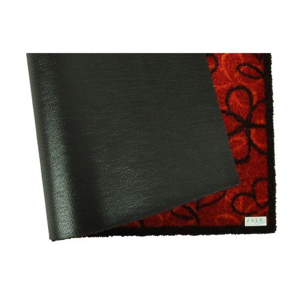 Podloga za vrata Zala Living Floral Red, 67 x 180 cm-image-2