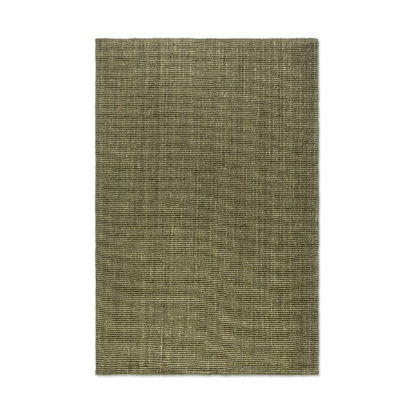 Kaki zelena preproga iz jute 160x230 cm Bouclé – Hanse Home