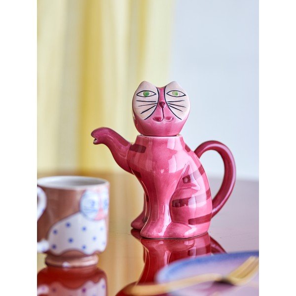 Rožnat keramičen čajnik 500 ml Missy – Bloomingville-image-4