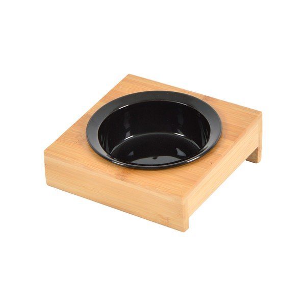 Bambusova posoda s podstavkom za pse ø 12 cm – Love Story
