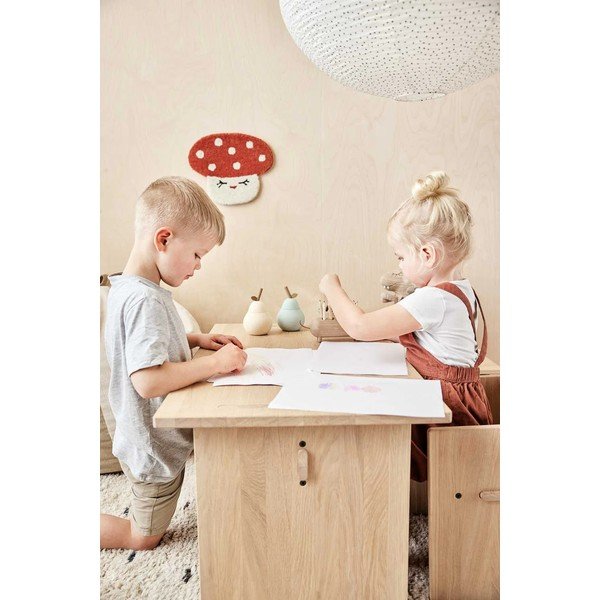Slonokoščeno otroško senčilo s papirnatim senčilom Moyo – OYOY Living Design-image-1