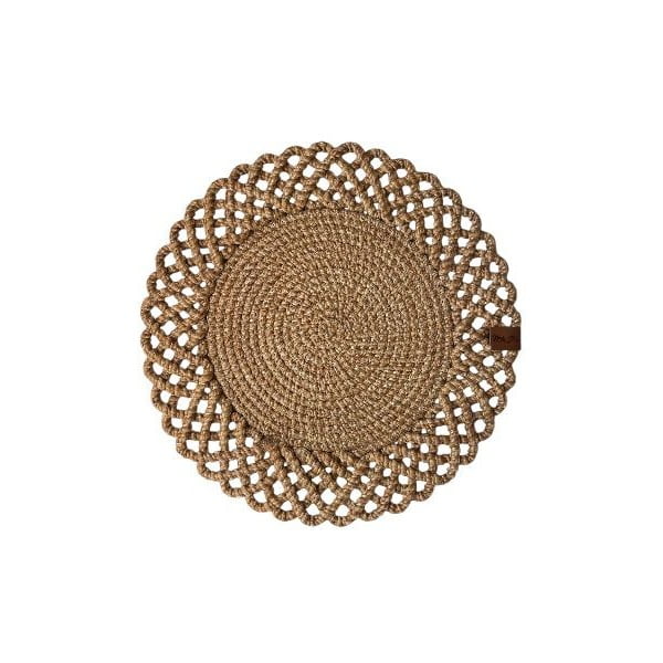 Pogrinjek iz jute ø 32 cm Wicker – Mila Home Luxury