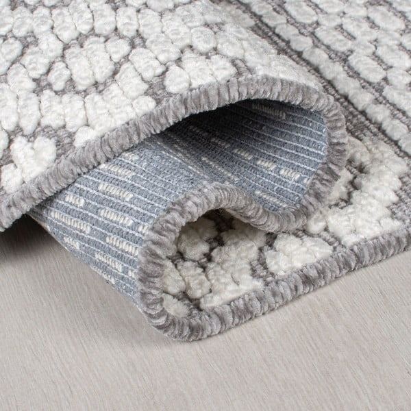 Siva pralna preproga 218x160 cm Jhansi - Flair Rugs-image-1