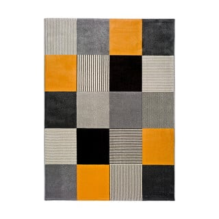 Oranžno-siva preproga Universal Gladys Lento, 80 x 150 cm