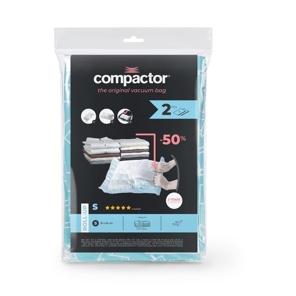 Vakuumske vreče za oblačila v kompletu 2 ks Roll Up S – Compactor-image-4