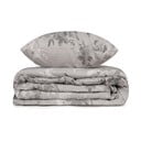 Siva enojna posteljnina iz renforce bombaža 140x200 cm Elena – Mijolnir