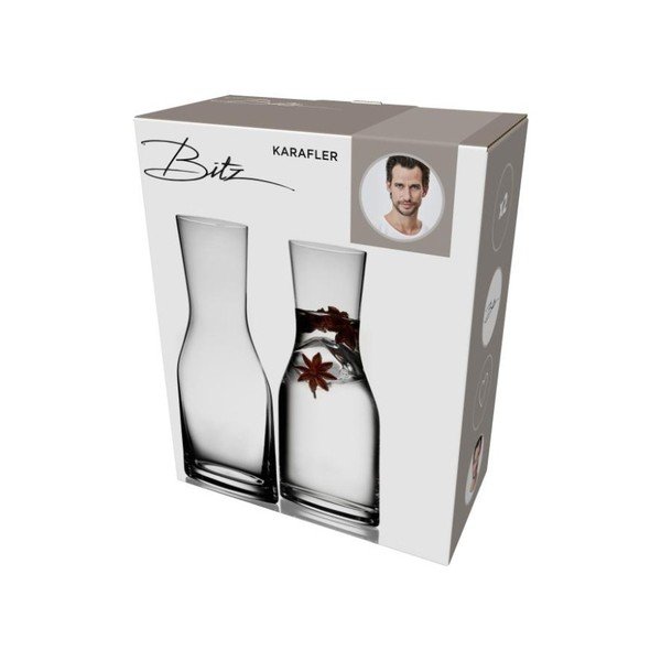Komplet 2 kristalnih steklenih posodic za vodo Bitz Fluidum, 300 ml-image-4