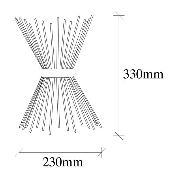 Črna stenska svetilka Kirpi – Opviq lights-image-3