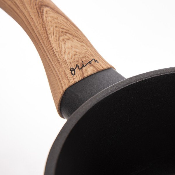 Aluminijasta posoda s pokrovom Orion Grande Wooden, ø 28 cm-image-1