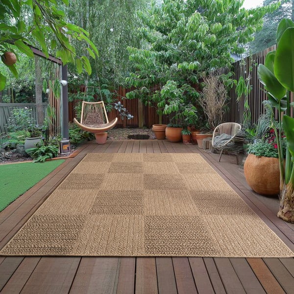 Rjava notranja in zunanja preproga 120x170 cm Timber 1405 – Ayyildiz Carpets-image-1